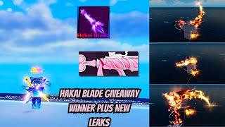 HAKAI BLADE GIVEAWAY WINNER PLUS CRAZY NEW UPDATE LEAKS!