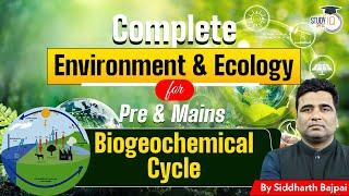 Complete Environment & Ecology for Prelims & Mains | Biogeochemical Cycle Explained | UPPSC StudyIQ