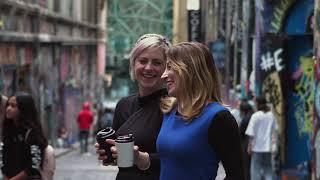 The best Reusable Coffee Cups by Fressko, in Hosier Lane, Melbourne