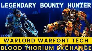 War Commander: Legendary Bounty Hunter & Warfront Tech In The Store!!