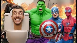 Skibidi Toilet VS Avengers -  Rap Song 