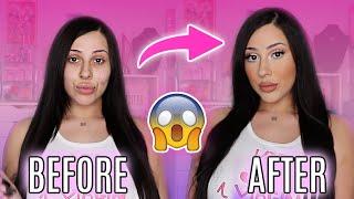 BADDIE MAKEUP TRANSFORMATION || My New EASY Routine!!