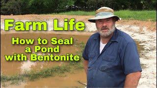 How to Seal a Pond with Bentonite - Sprinkle Method