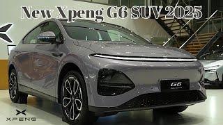 Xpeng G6 SUV 2025 Up-close Look and Close-Up Details