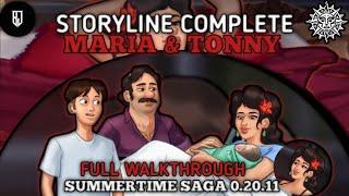 SUMMERTIME SAGA PART 15 - MARIA & TONNY FULL WALKTHROUGH || STORYLINE COMPLETE || VERSI 0.20.11