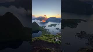 Would you hike 1974 steps to see this view in Lofoten? #norway