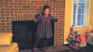 Singing At Home In A Rainy Day