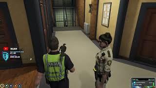 Sgt Shelby pulls Rank on Trooper AJ | GTA NoPixel 3.0