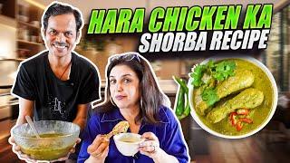 Farah Khan Ka Green Chicken Shorba – Quick, Easy & Full of Flavor! @FarahKhanK