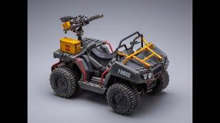 Joytoy 1:18 Scale Wildcat ATV [Grey] Review.