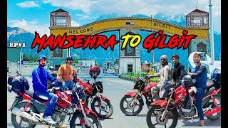 Bike Trip To Gilgit Baltistan from Mansehra on Honda CB150 |North Pakistan Motorcycle Tour