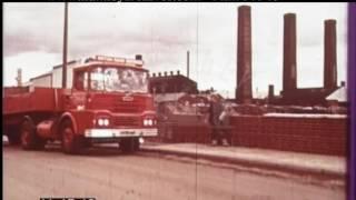 Lorry Collecting Tyres UK, 1960s - Film 97940