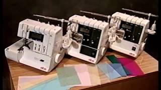 Elna 925 DCX, Pro 904 and Pro 905 Serger Instructional Video