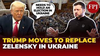 Donald Trump Targets Zelenskyy Again, Meets Ukranian Opposition to Replace Presidnet