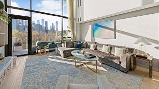 INSIDE a $5M+ Brooklyn Heights Loft with NYC VIEWS | 90 Furman Street, #N518 | SERHANT. Tour