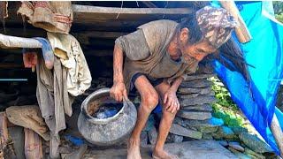 The Lonely Life Of A 92 Year Old Grandfather In The Eastern Rural Part Of Nepal