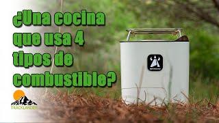 La BondStove MINI una cocina que funciona con 4 combustibles, baratos y fáciles de encontrar