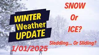 Winter Weather Update 01/01/2025