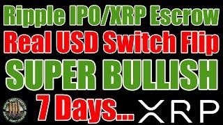 Ripple IPO , XRP Escrow , Real USD & The Flip The Switch Moment