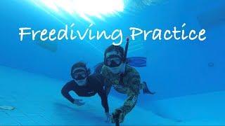 ฝึก ฟรีไดร์วิ่ง กรุงเทพ Freediving Practice Session in Bangkok Thailand [4K]