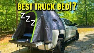 The BEST Mattress For TRUCK CAMPING! JOYTUTUS BED REVIEW!