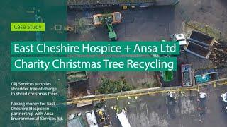 Doppstadt AK565 - Xmas Tree Shredding for Charity