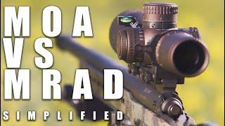 Understanding MOA VS MRAD