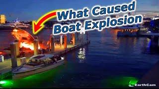 What Caused Massive Boat EXPLOSION Luxury Marina in Fort Lauderdale!