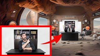 Make EPIC Fake Sets for VIDEO with AI Tools | AI YouTube Studio Setup