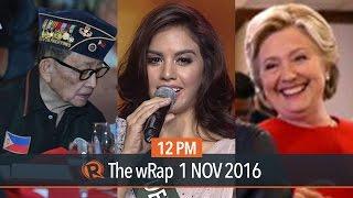 Fidel Ramos, Clinton-Trump, Imelda Schweighart | 12PM wRap