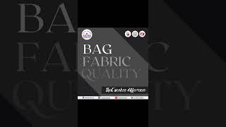 Kalra Canvas bag fabrics deliver unmatched durability and style. #ytshort #podcast #memes
