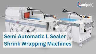 Semi Automatic L Sealer Shrink Wrapping Machines