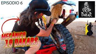 DAKAR: Los MECÁNICOS! Reparación de MOTOS (Ep 6)