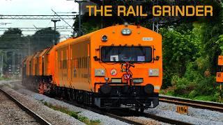 Firing Rail Grinder Machine |  Indian Railways | Train videos