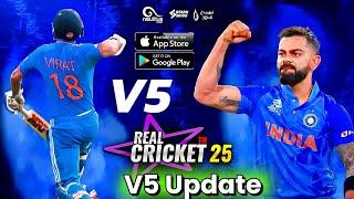 Real Cricket™ 25 - V5 Update Trailer | Latest Gameplay & Features | Download Now