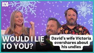 Comedian's wife overshares about his undies on TV | Would I Lie To You | ABC TV + iview