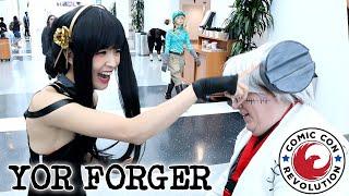 yor forger vs comic con behind the scenes 