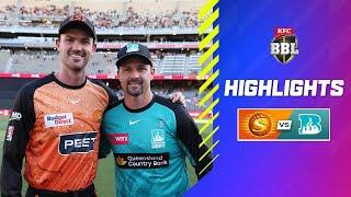 Perth Scorchers v Brisbane Heat Match Highlights | #BBL14