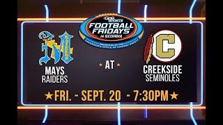 Mays at Creekside | 2024 Football Fridays in Georgia