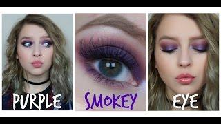 Purple Smokey Eye Tutorial 