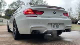 S63TU M6 - Catless Downpipes, Competition Exhaust