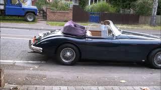 1959 Jaguar XK 150 DHC 'S' specification  Roof Down Review