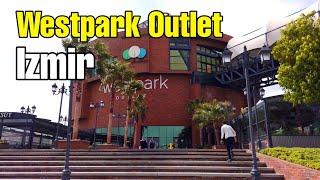 4K Walking in Izmir, Bayraklı Westpark Outlet Tour | Turkey 2021