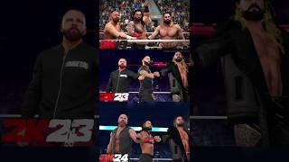 WWE2K24 VS WWE2K23 VS WWE2K19 