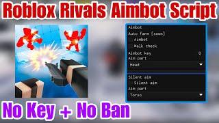 Roblox Rivals Best Script | Aimbot, Speed, Silent Aim, Autofarm Streaks  | No Key + No Ban