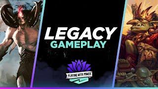 MTG Legacy Gameplay Returns! | Legacy Lands, Mill, Goblins, Elves, and More!