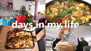 a relaxing morning, groceries & family meals - days in my life