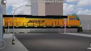 2 Minutes of Nathan K5HLL horns in Roblox Rails Unlimited Classic