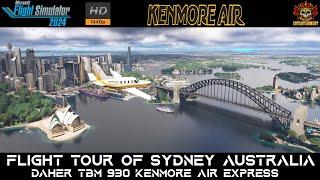 Flight Tour Of Sydney Australia (Our 1st Look) Microsoft Flight Simulator 2024 #msfs2024 #plane