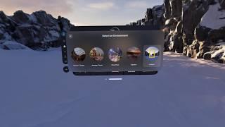 Apple Vision Pro: Iceland Immersive Environment (Silent Walkthrough)